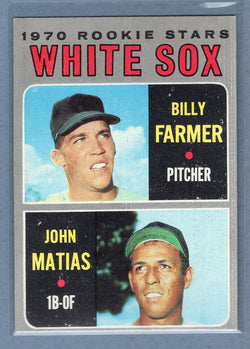 1970 Topps #444 White Sox Rookies EX  GO695