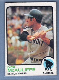 1973 Topps #349 Dick McAuliffe  EX  GO501