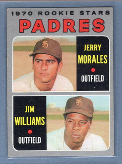 1970 Topps #262 Padres Rookies (c) EX  GO900