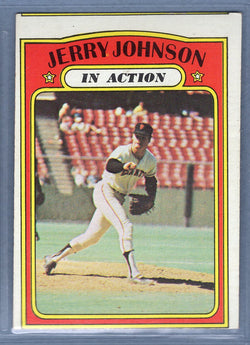 1972 Topps #36 Jerry Johnson IA (E) VG-EX  GO544