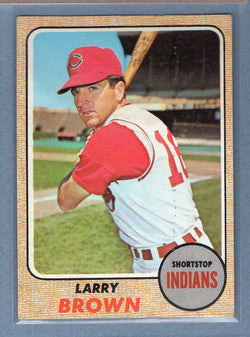 1968 Topps #197 Larry Brown   EX-MT  GO550