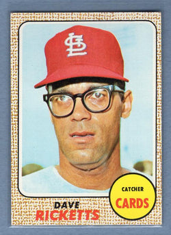 1968 Topps #46 Dave Ricketts EX-MT  GO588