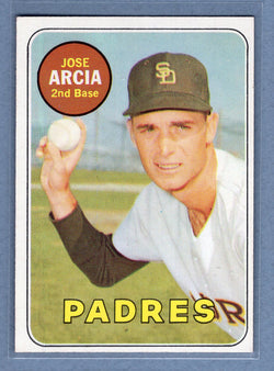 1969 Topps #473 Jose Arcia (b) EX-MT  GOWABB