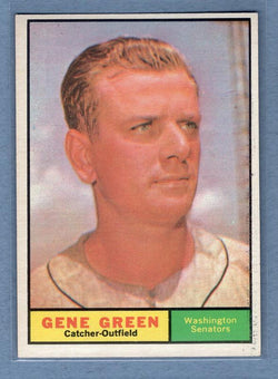 1961 Topps #206 Gene Green EX   GO195