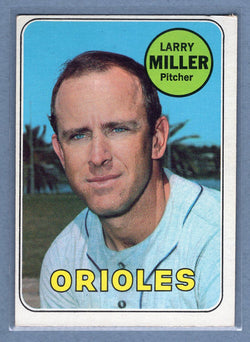 1969 Topps #323 Larry Miller(a) EX  GO850