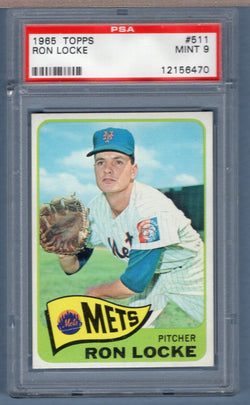 1965 Topps #511 Ron Locke (12156470) PSA 9