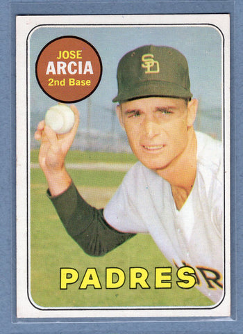 1969 Topps #473 Jose Arcia (c) EX-MT  GOWABB