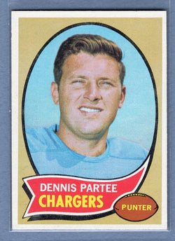 1970 Topps #185 Dennis Partee EX-MT  GO263B
