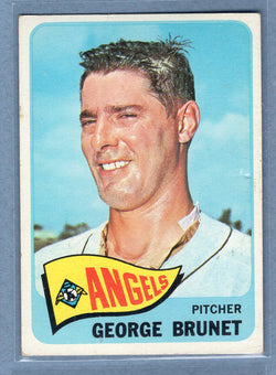 1965 Topps #242 George Brunet (a) (st) VG  GO375