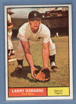 1961 Topps #208 Larry Osborne EX   GO195