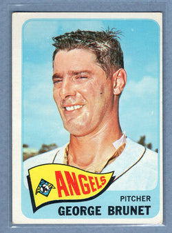 1965 Topps #242 George Brunet (b) EX   GO375