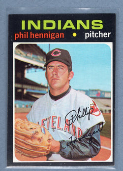 1971 Topps #211 Phil Hennigan  (a) EX-MT  GO340