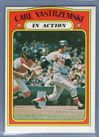 1972 Topps #38 Carl Yastrzemski IA (a) EX-MT  GO544
