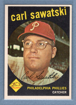 1959 Topps #56 Carl Sawatski EX    GO177