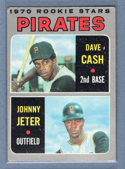 1970 Topps #141 Pirates Rookies (Cash) (b) VG-EX  GO450
