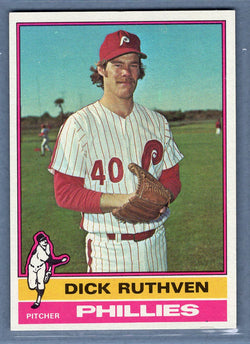 1976 Topps #431 Dick Ruthven  EX-MT  GOSB1