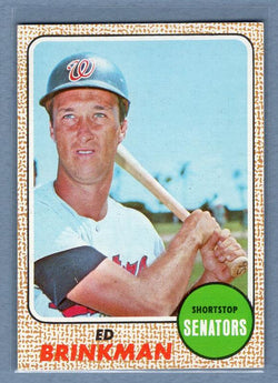 1968 Topps #49 Ed Brinkman EX-MT  GO588