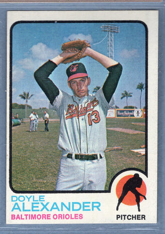 1973 Topps #109 Doyle Alexander  (a) EX-MT  GO669