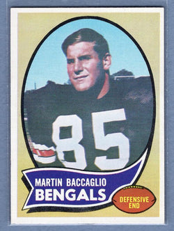 1970 Topps #187 Martin Baccaglio EX-MT  GO263B