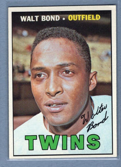 1967 Topps #224 Walt Bond EX-MT  GO446