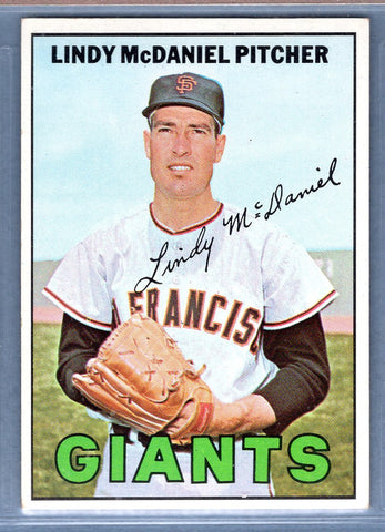 1967 Topps #46 Lindy McDaniel EX-MT  GO510