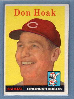 1958 Topps #160 Don Hoak (mk) (a) VG  GO501