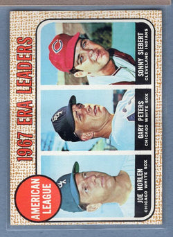 1968 Topps #8 A.L. ERA Leaders EX  GO250