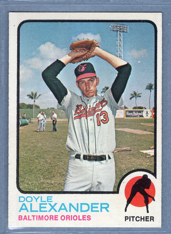 1973 Topps #109 Doyle Alexander  (b) EX-MT  GO669