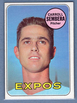 1969 Topps 351 Carroll Sembera VG-EX SET BREAK