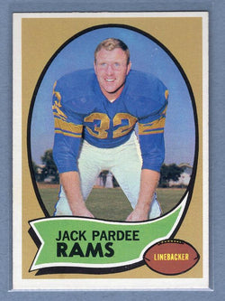 1970 Topps #68 Jack Pardee EX-MT  GO241