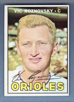 1967 Topps #163 Vic Roznovsky VG-EX G0416B