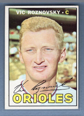 1967 Topps #163 Vic Roznovsky VG-EX G0416B