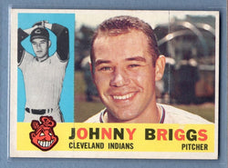 1960 Topps #376 Johnny Briggs(c) EX   GO550