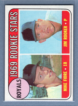 1969 Topps #376 Royals Rookies (b) EX-MT  GO602