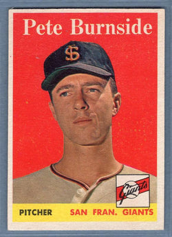 1958 Topps #211 Pete Burnside EX  GO401