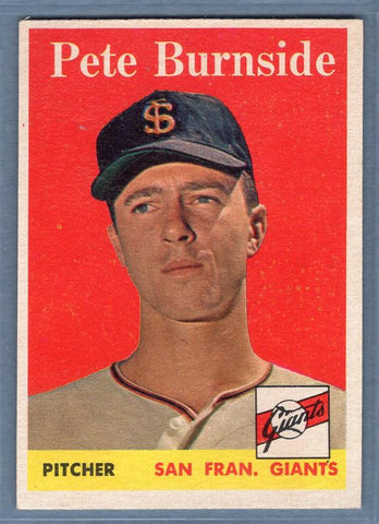 1958 Topps #211 Pete Burnside EX  GO401