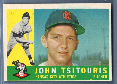 1960 Topps #497 John Tsitouris VG-EX Set Break 1