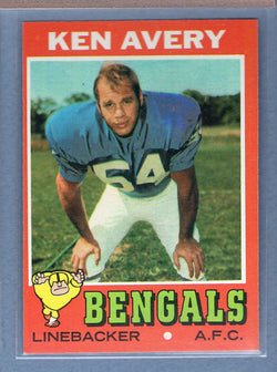1971 Topps #22 Ken Avery (a) EX-MT  GO600