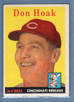 1958 Topps #160 Don Hoak (b) VG-EX  GO501