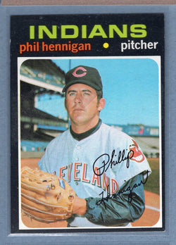1971 Topps #211 Phil Hennigan  (d) EX-MT  GO340