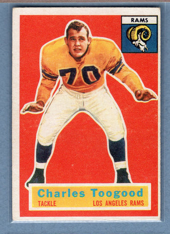 1956 Topps #54 Charley Toogood EX  GO30