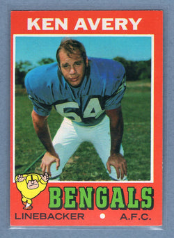 1971 Topps #22 Ken Avery (b) EX-MT  GO600