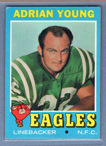 1971 Topps #174 Adrian Young VG-EX  GO248