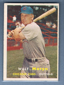 1957 Topps #16 Walt Moryn  VG-EX    GO73