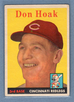1958 Topps #160 Don Hoak (c) VG  GO501