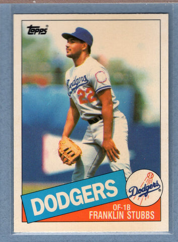 1985 Topps Tiffany #506 Franklin Stubbs NM