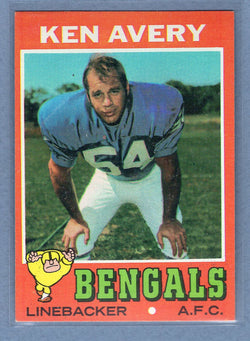 1971 Topps #22 Ken Avery (c) EX-MT  GO600