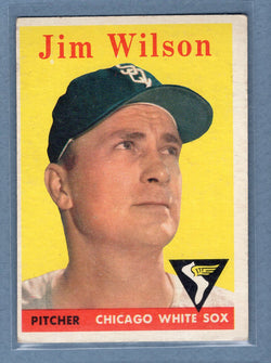 1958 Topps #163 Jim Wilson (a) VG-EX  GO501