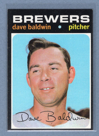 1971 Topps #48 Dave Baldwin  (c) EX-MT  GO550