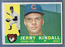 1960 Topps #444 Jerry Kindall EX  GO560